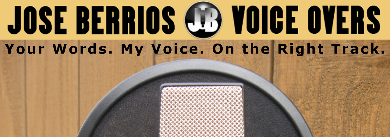 Male Voice-Over Talent - Jose Berrios Voice Overs - Commercial Narration E-Learning Corporate Explainer IVR Message on Hold Characters Chicago, Illinois
